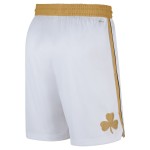 NBA Boston Celtics Shorts Nike 2025-26 City Edition Blanc Swingman - Homme